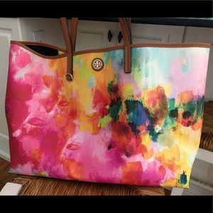Tory Burch watercolor tote